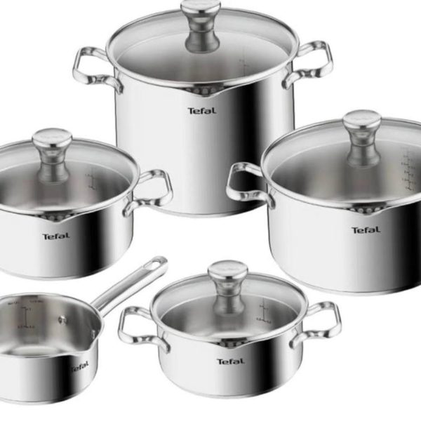 سرویس قابلمه القایی 9 پارچه Tefal