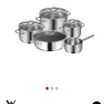 سرویس ۵ پارچه ظروف پخت‌وپز WMF مدل Provence Plus به همراه تابه بریزر (Braiser)