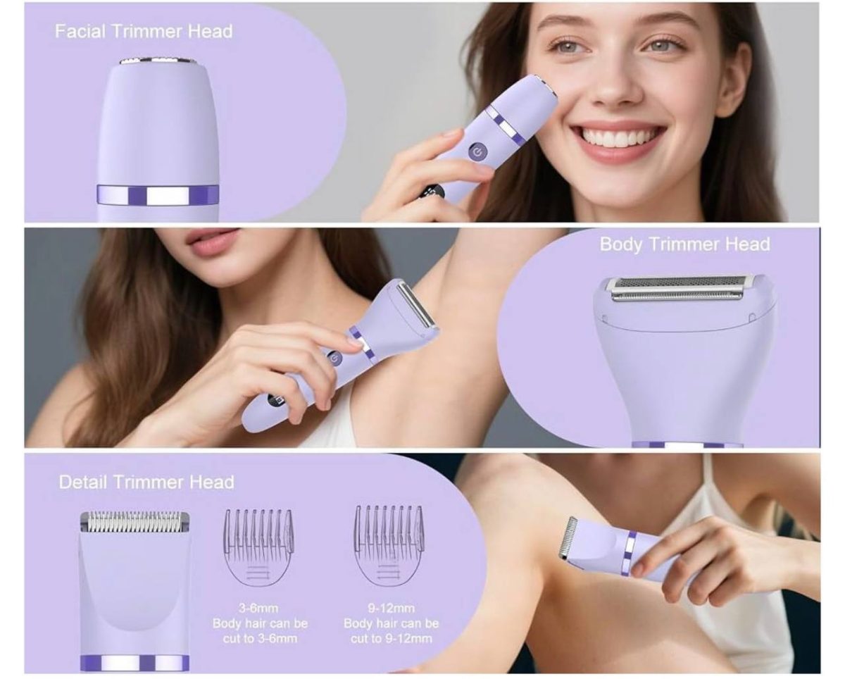 ماشین اصلاح بیکینی ضد آب IPX7