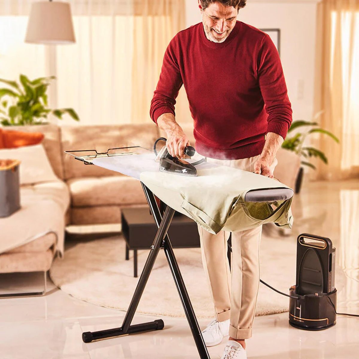 اتو بخار مخزن‌دار براون CareStyle 9 مدل IS 9090 توان ۲۷۰۰ وات، مشکی - تصویر 4